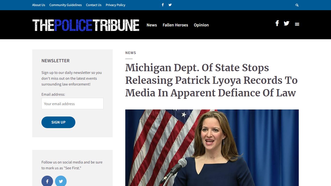 Michigan Dept. Of State Stops Releasing Patrick Lyoya Records To Media ...